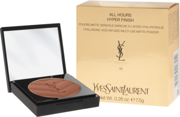 YVES SAINT LAURENT All Hours Hyper Finish ,puder do twarzy, matująco-utrwalający, nr 05,kompozycja-2
