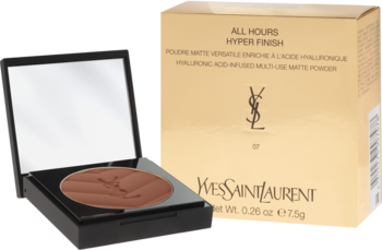 YVES SAINT LAURENT All Hours Hyper Finish ,puder do twarzy, matująco-utrwalający, nr 07,kompozycja-2