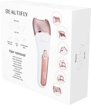 BEAUTIFLY Beauty Silky ,depilator,kompozycja-2