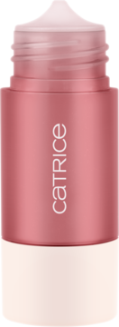 Rozświetlający róż Catrice Soft Embrace Rosy Glow w różowym sztyfcie, z widocznym gwintem, napisem Catrice.