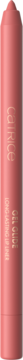 Cylindryczna konturówka Catrice Gel Glide Lip Liner 010 Princess Charming w zgaszonym różu, matowe wykończenie, przód.