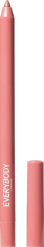 EVERYBODY LONDON wykręcana konturówka do ust w odcieniu nude różu z wysuniętą szpicą i zdjętą skuwką. Kremowa matowa formuła.