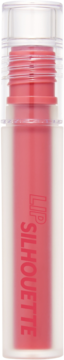 I'm Meme Lip Silhouette Gloss Tint Minimal Pink w matowej tubce, widok z przodu, pionowy napis.