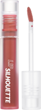 I’m Meme Lip Silhouette Matte Velvet Tint, odcień Flare Coral. Matowy tint z wyjętym aplikatorem na wprost.