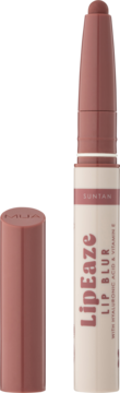 MUA LipEaze Lip Blur w odcieniu Suntan, matowy sztyft do ust, z kwasem hialuronowym, bez zatyczki.