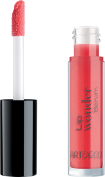Artdeco Lip Wonder Serum, koralowe serum do ust w przezroczystej tubie z aplikatorem XL typu doe’s foot.