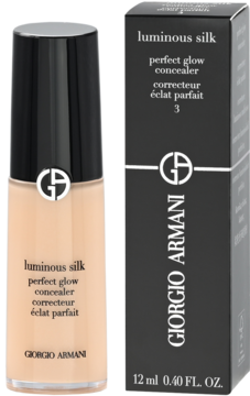 GIORGIO ARMANI Luminous Silk Perfect Glow,korektor do twarzy, nawilżająco - rozświetlający, nr 3,kompozycja-2