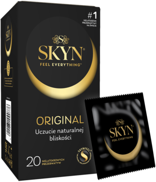 SKYN Original  ,prezerwatywy, nielateksowe,kompozycja-2
