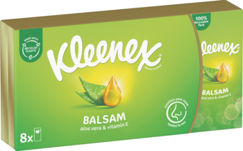 KLEENEX Balsam ,chusteczki higieniczne, 4-warstwowe,kompozycja-2