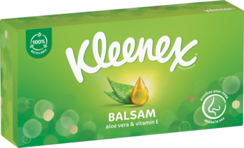 KLEENEX Balsam ,chusteczki higieniczne, 3-warstwowe,kompozycja-2