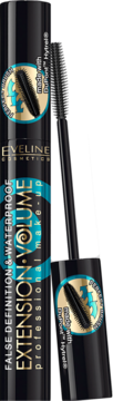 EVELINE COSMETICS Extension Volume ,tusz do rzęs, wodoodporny, pogrubiający, rozdzielający,kompozycja-2