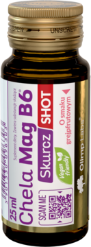OLIMP LABS Chela-Mag B6 Skurcz,shot, o smaku grejpfrutowym, suplement diety,kompozycja-2