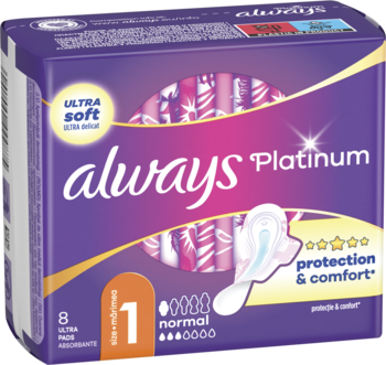 ALWAYS Platinum  ,podpaski higieniczne, Normal,kompozycja-2