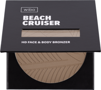 WIBO Beach Cruiser ,bronzer do twarzy i ciała, perfumowany, nr 02 Cafe Creme,kompozycja-2
