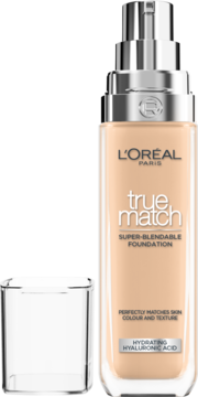 L'ORÉAL PARIS True Match ,podkład do twarzy, pielęgnujący, N3 Beige Creme,kompozycja-2