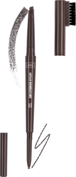 WIBO 3in1 Eyebrow Stylist ,kredka do brwi, nr 2;,kompozycja-2