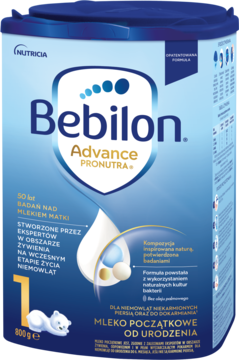 BEBILON Advance Pronutra 1,mleko początkowe dla niemowląt, od urodzenia,kompozycja-2
