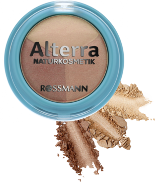 ALTERRA Trio ,cień do powiek, nr 01 Cacao Sensation,kompozycja-2