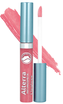 ALTERRA ,błyszczyk do ust, nr 15 Soft Red,kompozycja-2