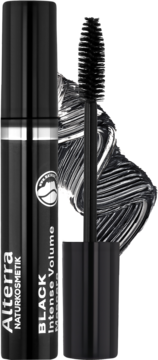 ALTERRA Intense Volume ,tusz do rzęs, nr 01 Black,kompozycja-2