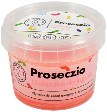 MANUFAKTURA PIĘKNA Proseczio ,galaretka do kąpieli,kompozycja-2