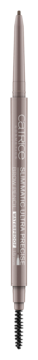 KIKO MILANO kredka do brwi Sculpt Automatic Brow Pencil, taupe, z cienkim rysikiem i szczoteczką.