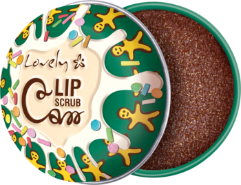 LOVELY ,peeling do ust Cinnamon Chocolate,kompozycja-2