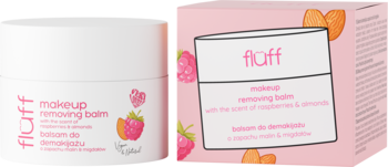 FLUFF Superfood ,balsam do demakijażu, o zapachu malin i migdałów,kompozycja-2
