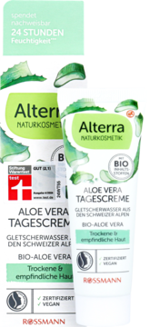 ALTERRA Aloe Vera ,krem do twarzy, na dzień,kompozycja-2