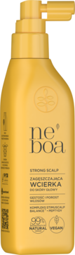 NEBOA Strong Scalp ,wcierka do skóry głowy, naturalna, na zagęszczenie i porost włosów,kompozycja-2