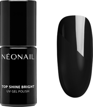 NEONAIL Top Shine Bright ,top do lakierów hybrydowych,kompozycja-2
