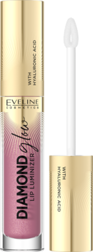 EVELINE COSMETICS Diamond Glow ,błyszczyk do ust, z kwasem hialuronowym, nr 05;,kompozycja-2
