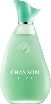 Chanson d'Eau Original woda toaletowa, jasnozielona, matowa butelka z falistą nakrętką i srebrnym pierścieniem.