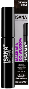 ISANA PROFESSIONAL ,maskara do włosów, Ciemny Brąz,kompozycja-2