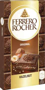 FERRERO ROCHER Original ,czekolada mleczna z nadzieniem orzechowym,kompozycja-2