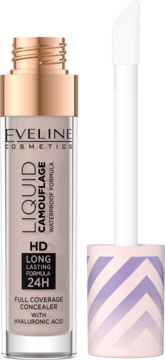 EVELINE COSMETICS Liquid Camouflage ,korektor do twarzy, 03 Soft Natural,kompozycja-2