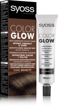 SYOSS Color Glow ,toner koloryzujący do włosów, Chłodny Brąz,kompozycja-2