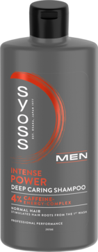 SYOSS MEN Intense Power ,szampon do włosów dla mężczyzn,kompozycja-2