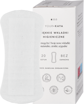 YOUR KAYA ,wkładki higieniczne,  bezzapachowe,kompozycja-2