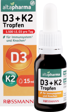 ALTAPHARMA ,krople, Witamina D3 i K2, suplement diety,kompozycja-2