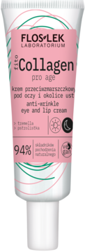 FLOSLEK LABORATORIUM fitoCollagen ,krem pod oczy i okolice ust, przeciwzmarszczkowy,kompozycja-2