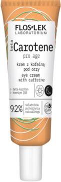 FLOSLEK LABORATORIUM betaCarotene ,krem pod oczy, z kofeiną,kompozycja-2