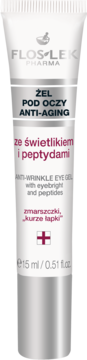 FLOSLEK PHARMA ,żel pod oczy, anti-anging, ze świetlikiem i peptydami,kompozycja-2