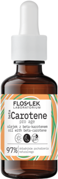 FLOSLEK LABORATORIUM betaCarotene ,olejek do twarzy, z beta-karotenem,kompozycja-2