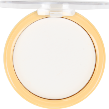 Lovely Bamboo transparentny puder matujący z bambusem, w beżowej, okrągłej puderniczce z przezroczystym wieczkiem.
