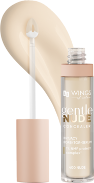 AA WINGS OF COLOR Gentle Nude ,korektor kryjący, 400 Nude,kompozycja-2