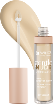 AA WINGS OF COLOR Gentle Nude ,korektor kryjący, 401 Vanilla,kompozycja-2