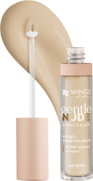 AA WINGS OF COLOR Gentle Nude ,korektor, 402 Beige,kompozycja-2