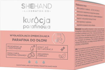 SHEHAND LABORATORIES Kuracja Parafinowa ,parafina do dłoni, wygładzająco-zmiękczająca,,kompozycja-2