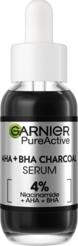 GARNIER Pure Active ,serum do twarzy, przeciw niedoskonałościom, AHA+BHA+węgiel,kompozycja-2